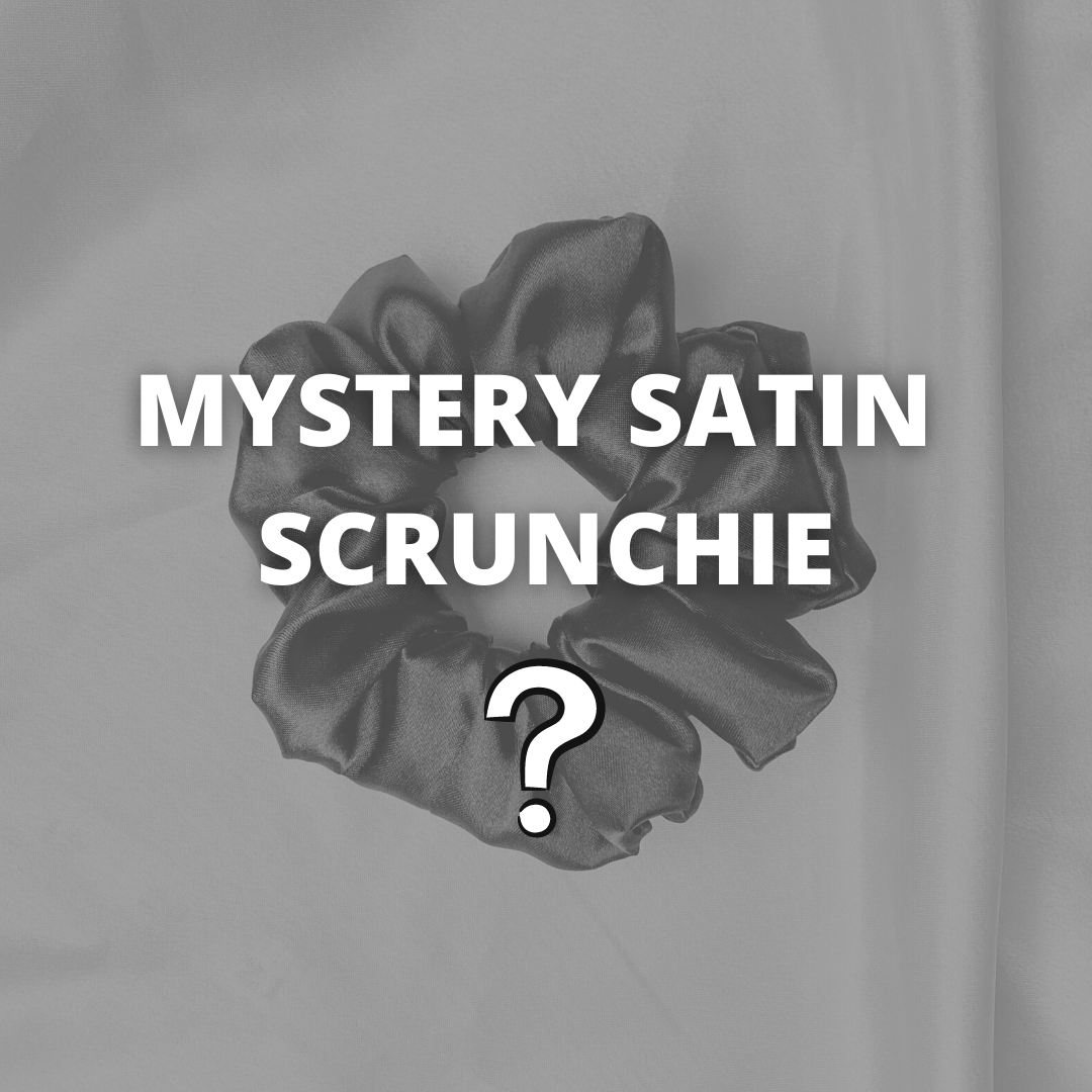 MYSTERY SATIN SCRUNCHIE
