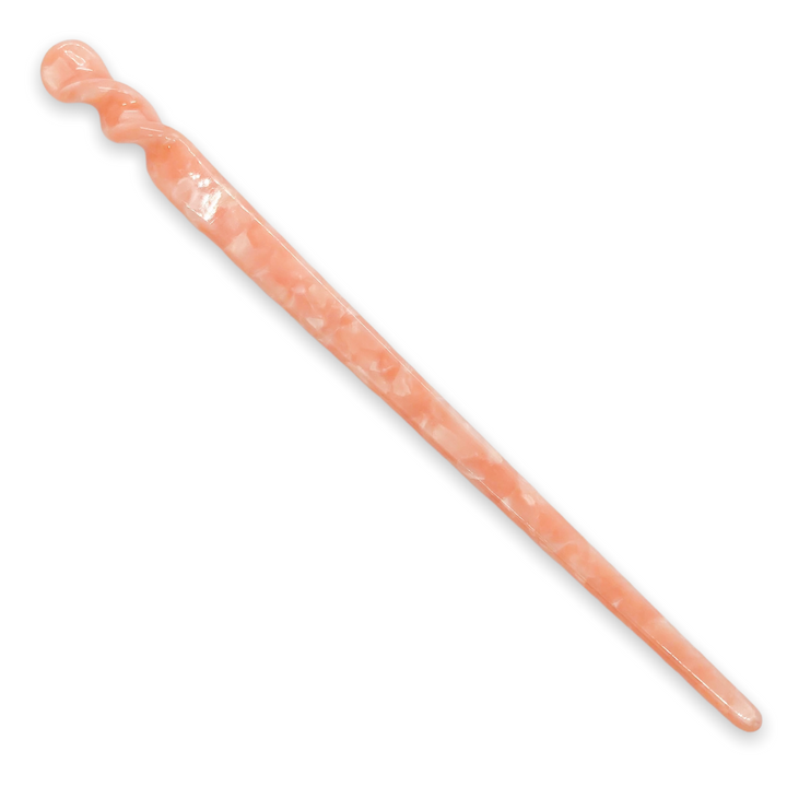 PINK MARBLE (HAIRPIN)
