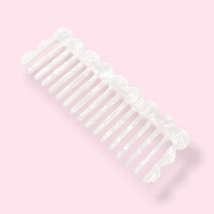 PEARL WIDE TOOTH COMB