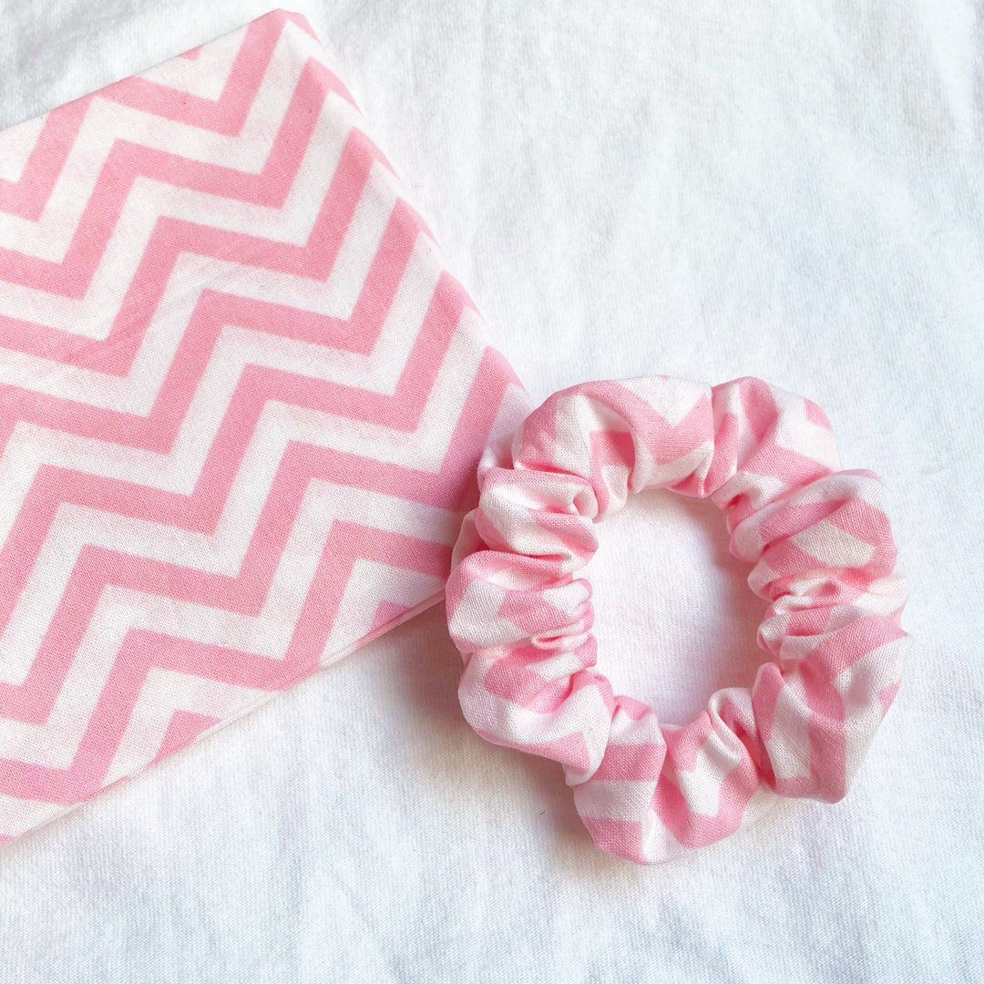 BABY PINK CHEVRON
